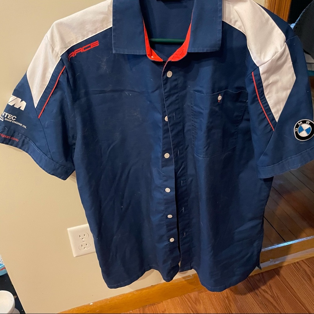 Men’s  BMW Motorrad short sleeve button down
